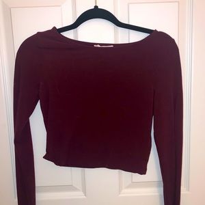BUNDLE!! DUO!! Two long sleeve crop tops